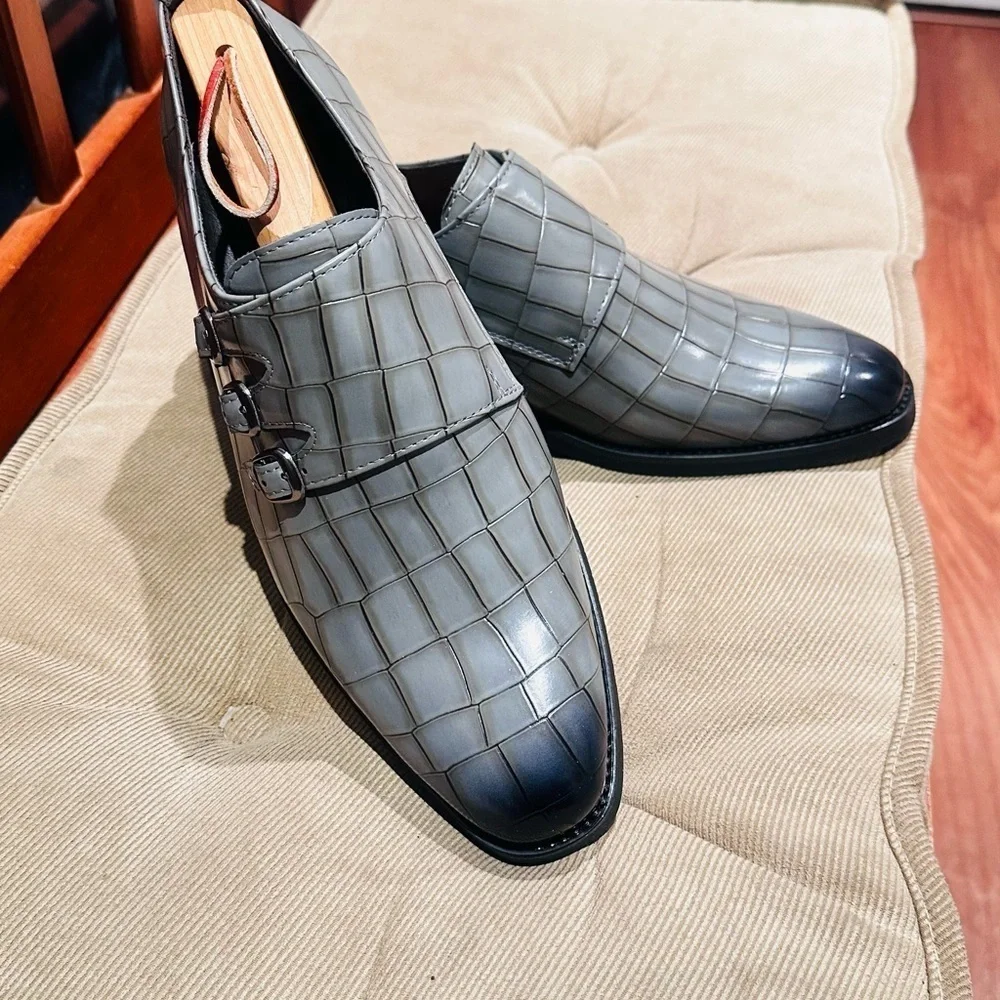 3 Monk Strap Dress Oxfords.